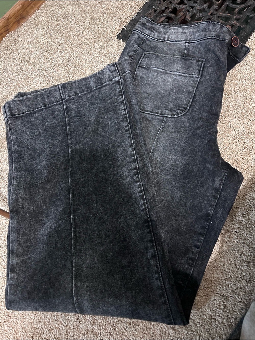 Classic Washed Black Denim Pants Lauren Conrad